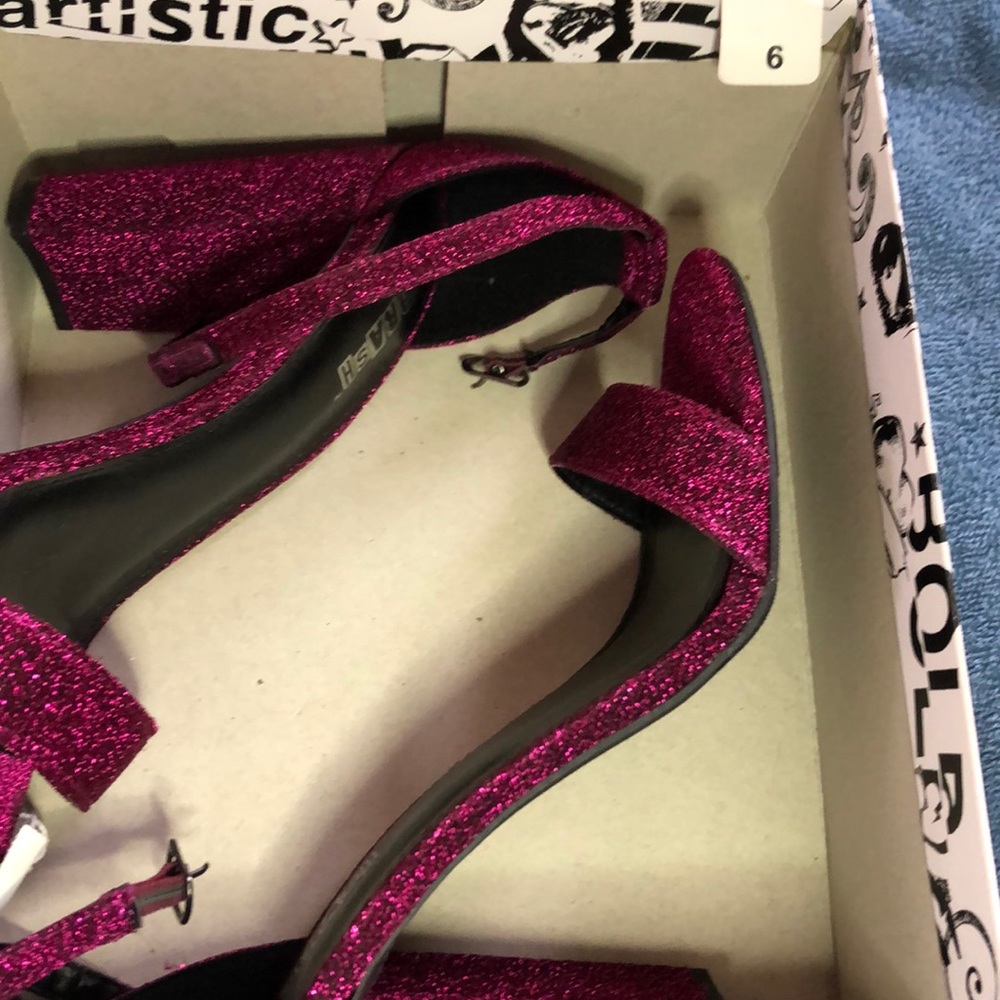 Purple heels